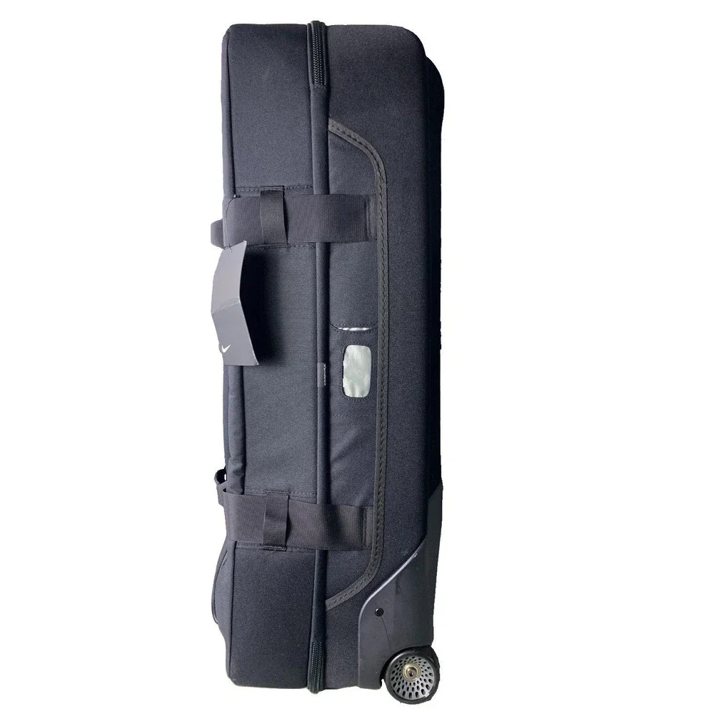 Nike FIFTYONE49 XL 34” Roller Bag Black Luggage Suitcase PBZ182-011